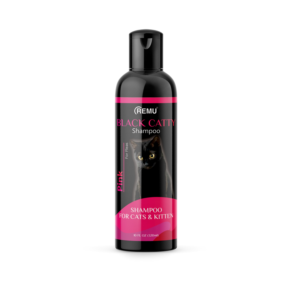 Remu Black Catty Shampoo - Pink
