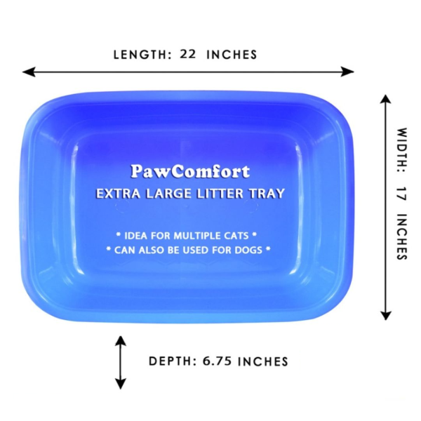 Pawcomfort Extra Large Litter Tray.