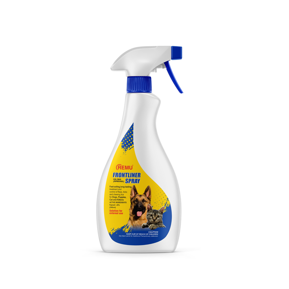 Remu Frontliner Spray for Cats and Dogs