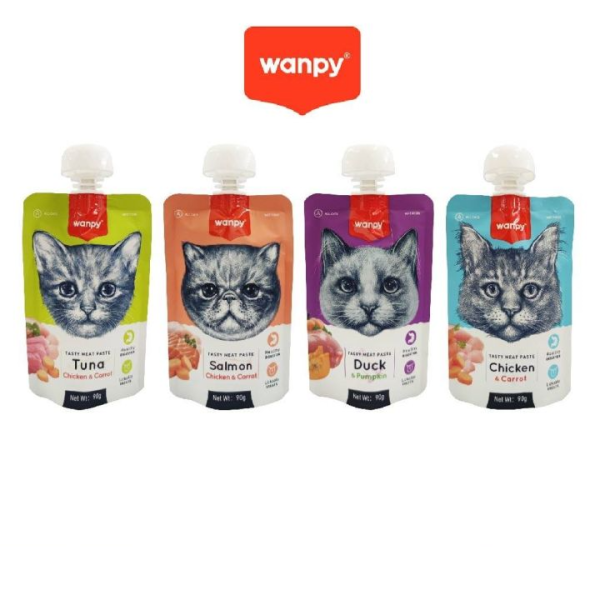 Wanpy Creamy Treats for All Stage Cats