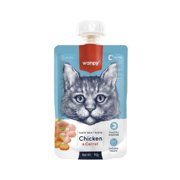 Wanpy Creamy Treats for All Stage Cats - Salmon